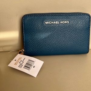 Michael Kors Small Pebbled Leather Wallet